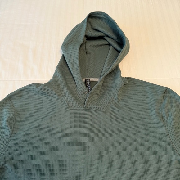 Lululemon Men’s Shift Stitch Hoodie Size XXL Dark Forest Green - Picture 3 of 12